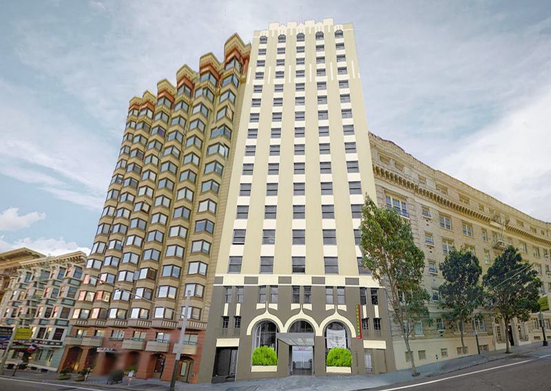 Courtyard By Marriott San Francisco Union Square Hotel Exterior foto